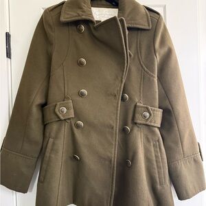 Jessica Simpson Olive Green Coat